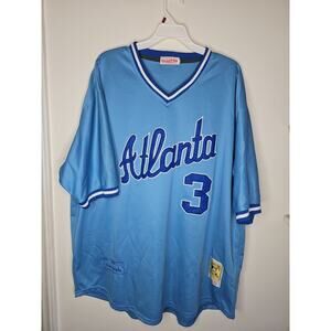 Mitchell & Ness Atlanta Braves 1982 Dale Murphy #3 Jersey Size 56 Cooperstown